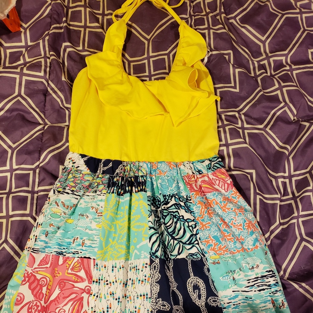 Lily Pulitzer dress size 4 halter